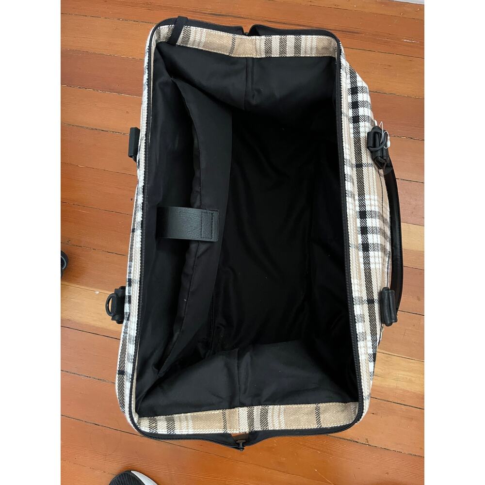 Beis Weekender bag - Plaid - hard to find! - Picture 5 of 6
